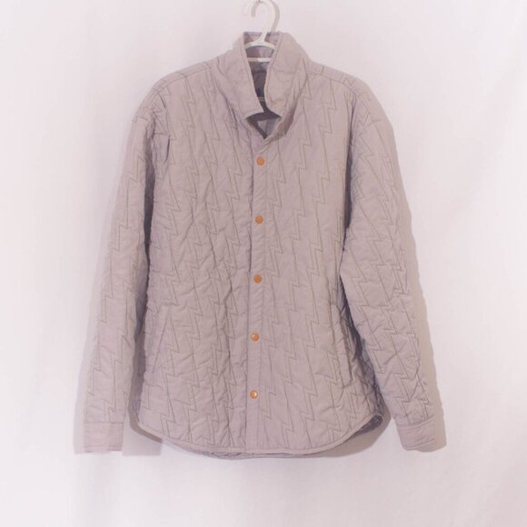 Urban Outfitters Light Gray Quilted Jacket - Picture 4 of 10